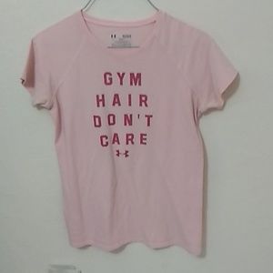 Gym hair don't care shirt